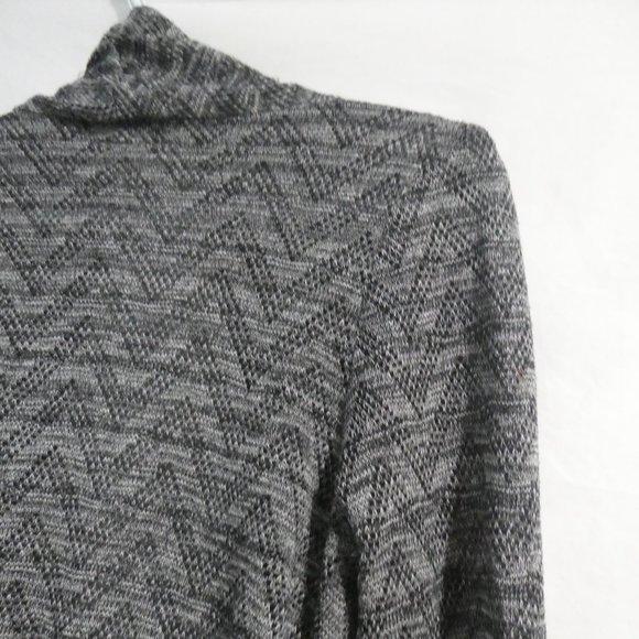 GEORGE | medium | Chevron Salt and Pepper Tie Waist Cardigan | GUC - Picture 11 of 16